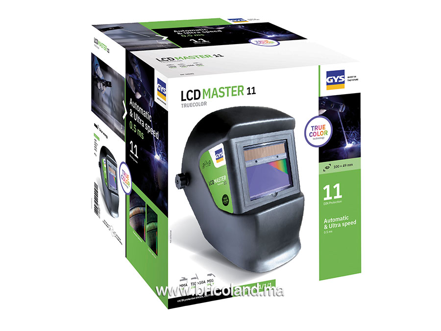Casque de soudure LCD MASTER 11 - GYS-15339
