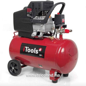 Compresseur d'air 50L ECO 2CV - ITOOLS-0