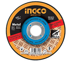 Disque à tronçonner 115 x 22.2 x 3.2mm pour métal - INGCO-thumbnail