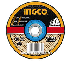 Disque à tronçonner 125 x 22.2 x 3.2mm pour métal - INGCO-thumbnail