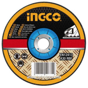 Disque à tronçonner 125 x 22.2 x 3.2mm pour métal - INGCO-0