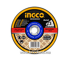 Disque à tronçonner 230 x 3.0 x 22.2mm pour métal - INGCO-thumbnail