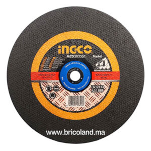 Disque à tronçonner 355 x 3.0 x 25.4mm pour métal - INGCO-0