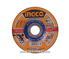 Disque de meulage pour métal 115 x 6.0 x 22.2mm MGD601151 - INGCO-thumbnail