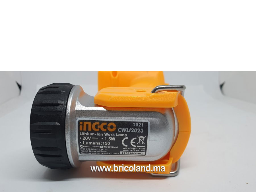 Lampe Torche sans fil 20V CWLI2023 - INGCO -15163