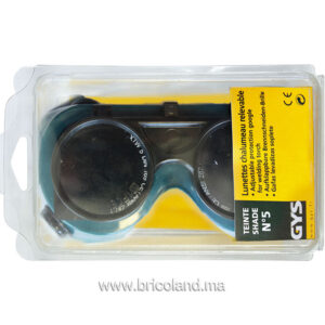 Lunette de soudure chalumeau relevable teinte 5 - GYS-0