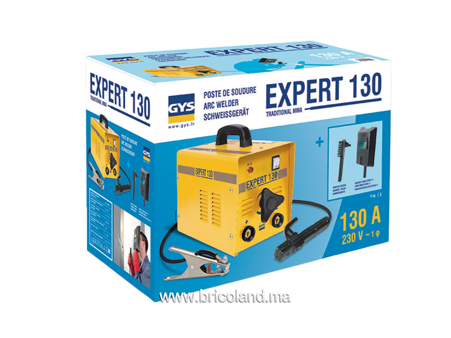 Poste à souder MMA 130A EXPERT130 - GYS-15195