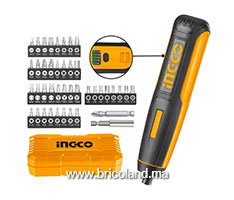 Visseuse électrique rechargeable sans fil 4V Lithium-Ion - INGCO -thumbnail