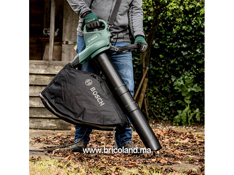 Souffleur aspirateur à feuilles électrique Universal GardenTidy - BOSCH -15526
