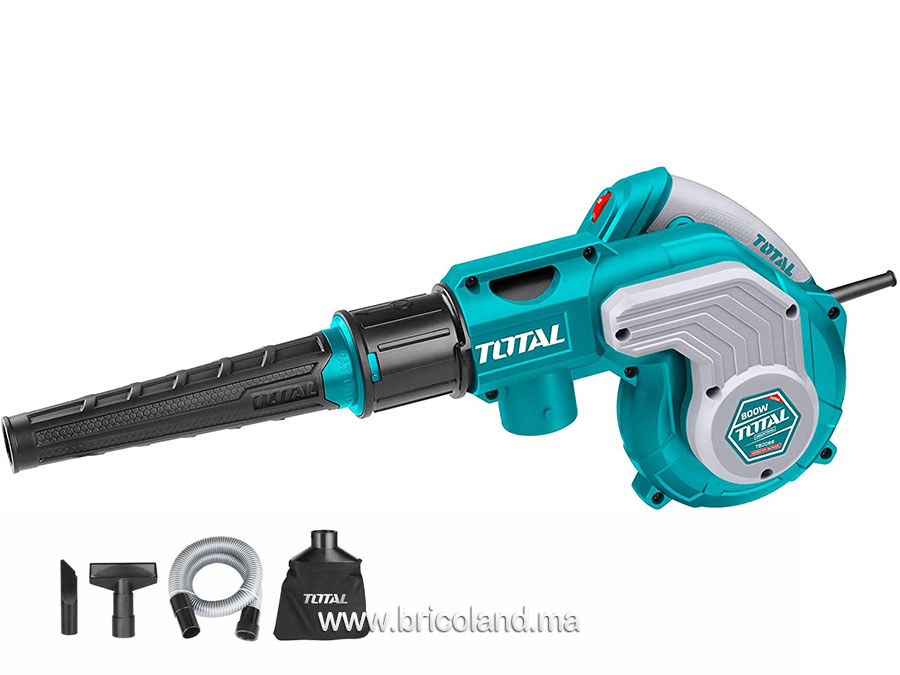 Aspirateur et Souffleur électrique 800W TB2086 - TOTAL-0