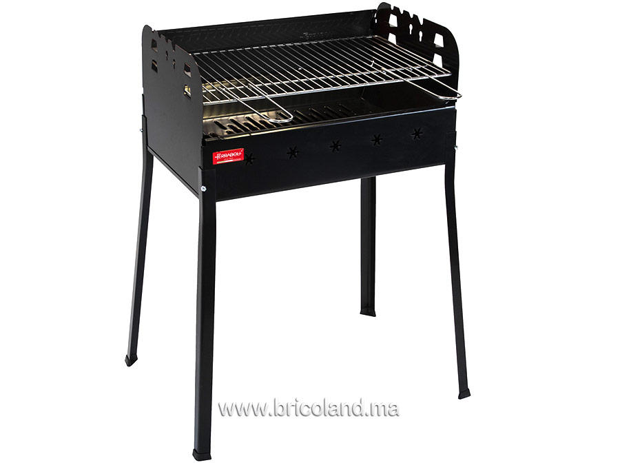 Barbecue Ledro à charbon de bois - FERRABOLI-0