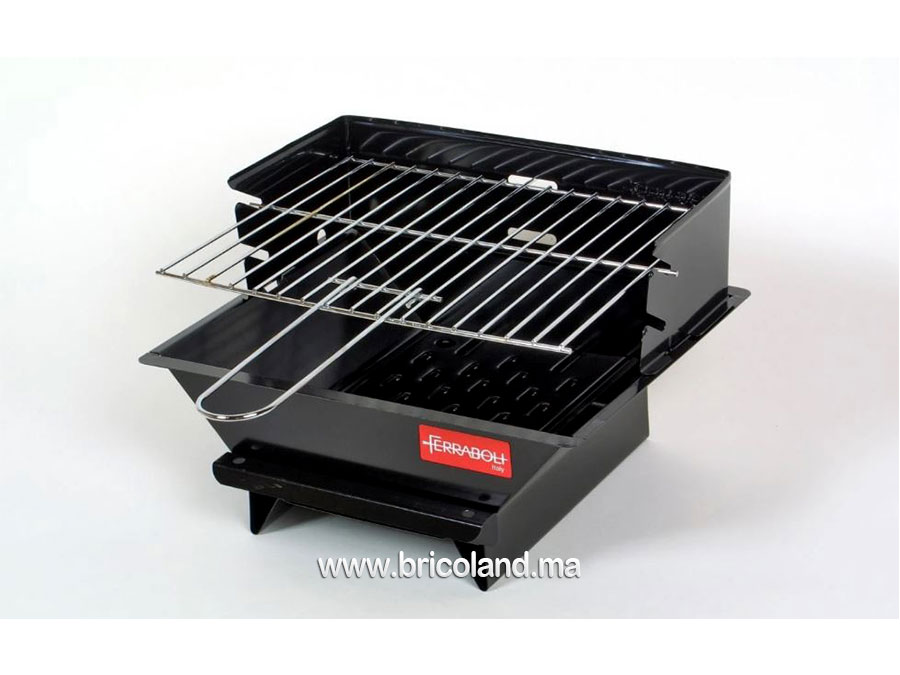 Barbecue Minigrill à charbon de bois - FERRABOLI-15535