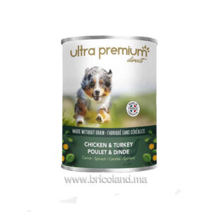 Boîtes de pâtée pour chien de terrine poulet dinde - UltraPremium -0