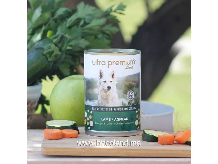 Boîtes de pâtée pour chien de terrine à l’agneau - UltraPremium -15499