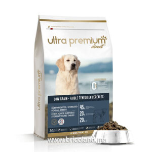 Croquettes pour Chien adulte Stérilisé / en Surpoids toutes tailles - Sac 12Kg - UltraPremium-0