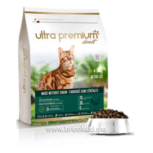 Croquettes Sans Céréales pour chat adulte et chaton d’extérieur - UltraPremium -0