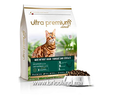 Croquettes Sans Céréales pour chat adulte et chaton d’extérieur - UltraPremium -thumbnail