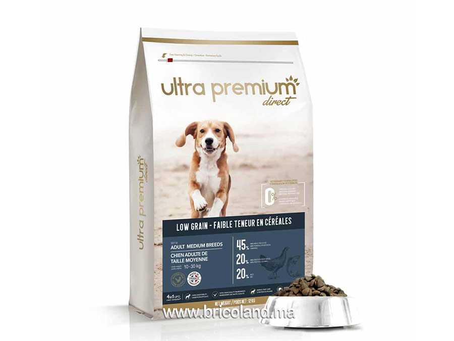 Croquettes pour Chien adulte de Moyenne Taille - UltraPremium -0