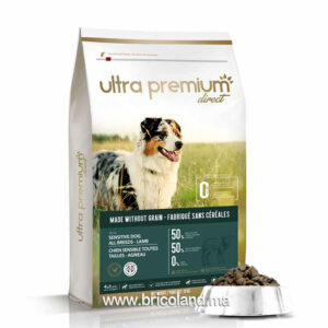 Croquettes Sans Céréales pour Chien Sensible Adulte en Agneau - UltraPremium -0