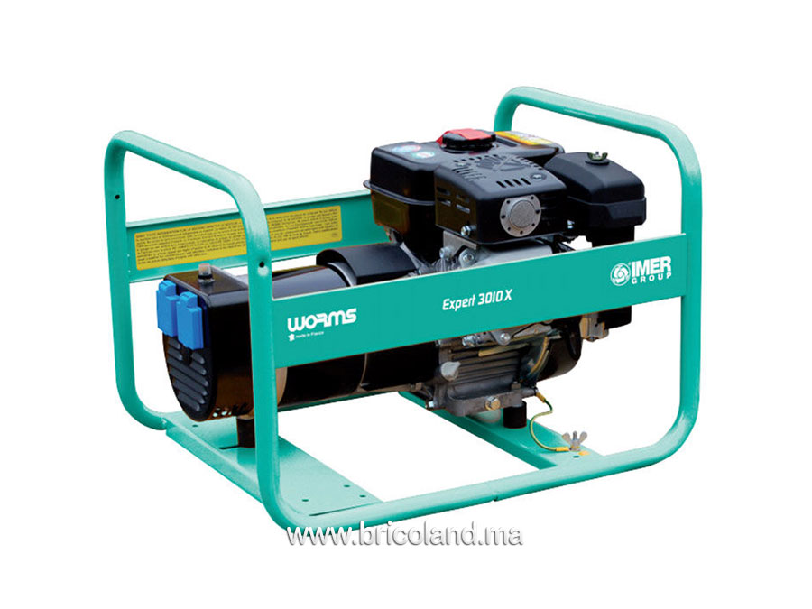 Groupe électrogène essence 3 kVA Expert 3010 X - WORMS-0
