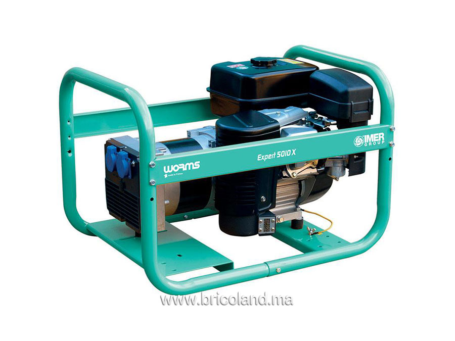 Groupe électrogène essence 5 kVA Expert 5010 X - WORMS-0