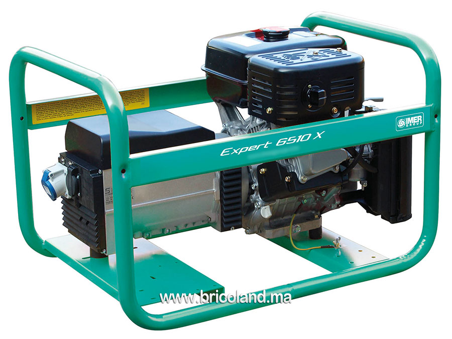 Groupe électrogène essence 6.5 kVA Expert 6510 X - WORMS-0