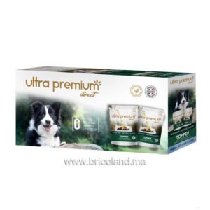 Sachet Topper au saumon pour chien - UltraPremium -0