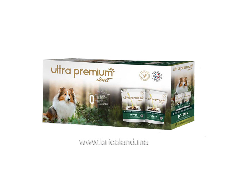 Sachet de Topper au poulet pour chien - UltraPremium -0