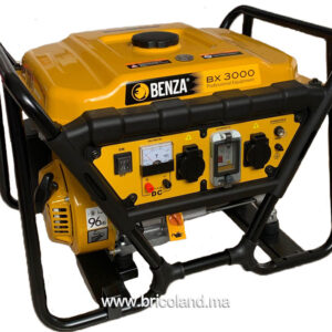 Groupe électrogène essence 3.75 KVA BX3000 AVR - BENZA-0
