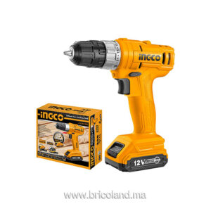 Perceuse visseuse sans fil 12V CDLI1211 - INGCO-0