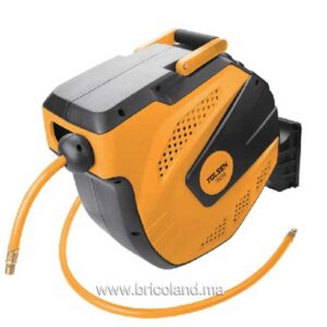 Enrouleur automatique de tuyau pneumatique 15m 73159 - Tolsen-0