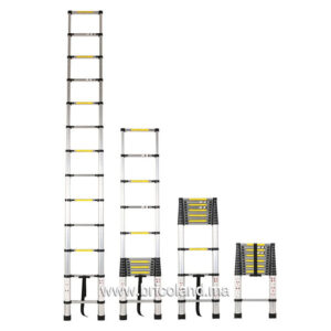 Echelle télescopique 11 marches 3.2m - SARAYLI-0