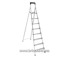 Escabeau 8 marches en aluminium Jackson 2.23m - SARAYLI-thumbnail