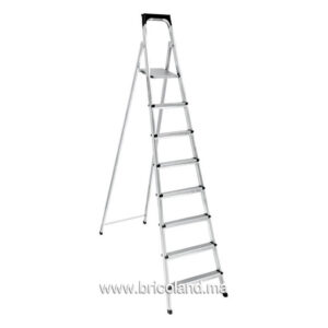 Escabeau 8 marches en aluminium Jackson 2.23m - SARAYLI-0