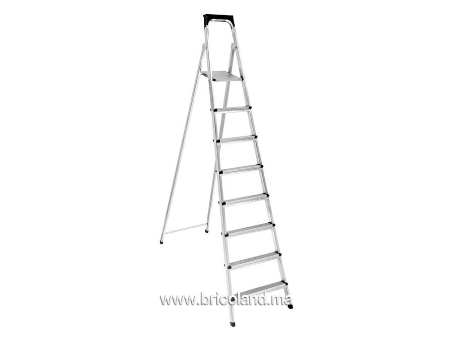 Escabeau 8 marches en aluminium Jackson 2.23m - SARAYLI-0