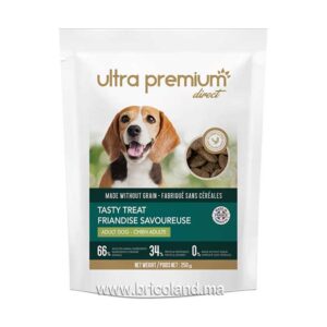 Sachet de friandise savoureuse pour chien adulte 250g - UltraPremium-0