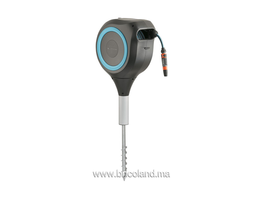 Dévidoir automatique sur pic RollUp M 20m - Gardena-15827