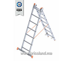 Echelle double en aluminium 2+2m - SARAYLI-thumbnail