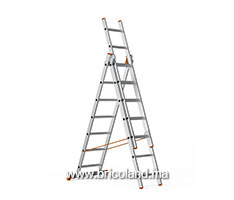 Echelle triple en aluminium 3x2m - SARAYLI-thumbnail