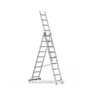 Echelle triple en aluminium 3x2.5m - SARAYLI-0