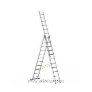 Echelle triple en aluminium 3x3m - SARAYLI-0