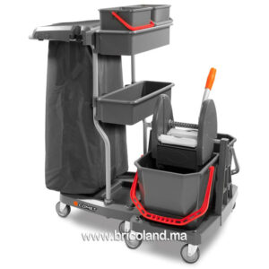 Chariot de ménage en plastique sans sac K-BHM 300 - Comet-0