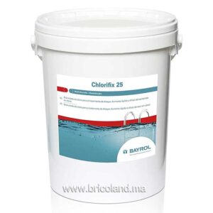 CHLORIFIX chlore granulé 25 kg BAYROL-0
