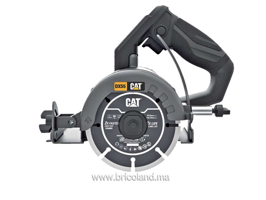 Découpeur à carrelage 110mm 1400W - DX55 - CATERPILLAR-0