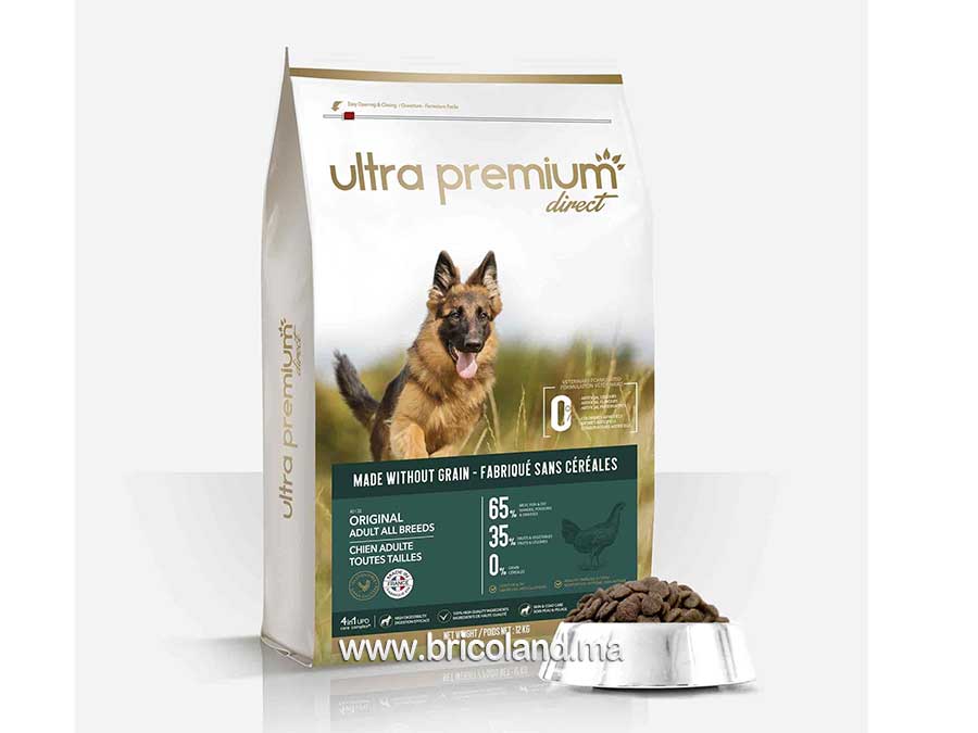 Croquettes Sans Céréales - ORIGINAL - Chien Adulte - UltraPremium -0