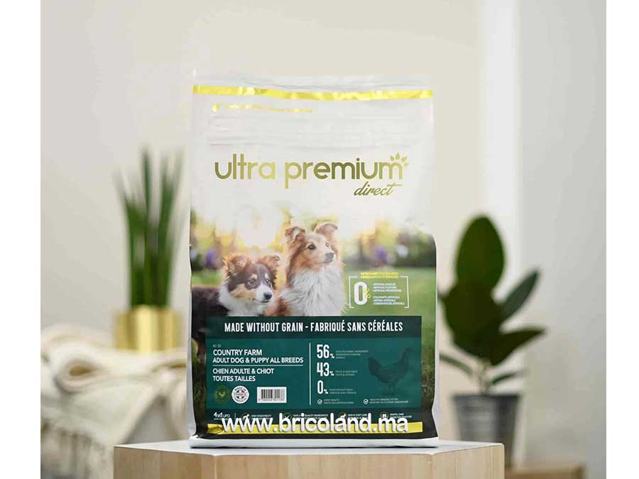 Croquettes Sans Céréales - Country Farm - Chien Adulte - UltraPremium -16041