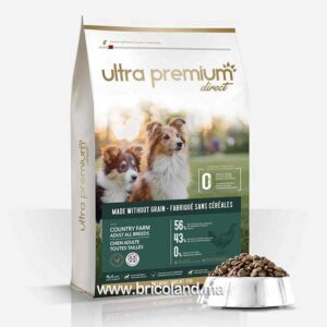 Croquettes Sans Céréales - Country Farm - Chien Adulte - UltraPremium -0