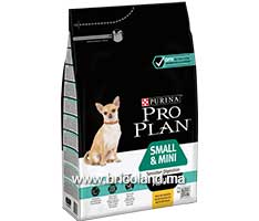 Croquette pour chien Small&Mini Adulte Sensitive Digestive 3Kg PRO PLAN-thumbnail