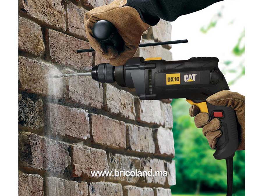 Perceuse à percussion 850 W 13 mm - DX16 - CATERPILLAR-16151