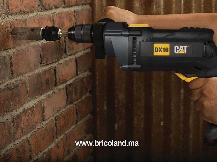 Perceuse à percussion 850 W 13 mm - DX16 - CATERPILLAR-16153
